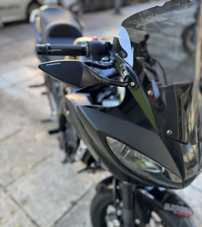 Oglinzi carena Barracuda compatibile cu Yamaha FZ6 Fazer S1 / S2