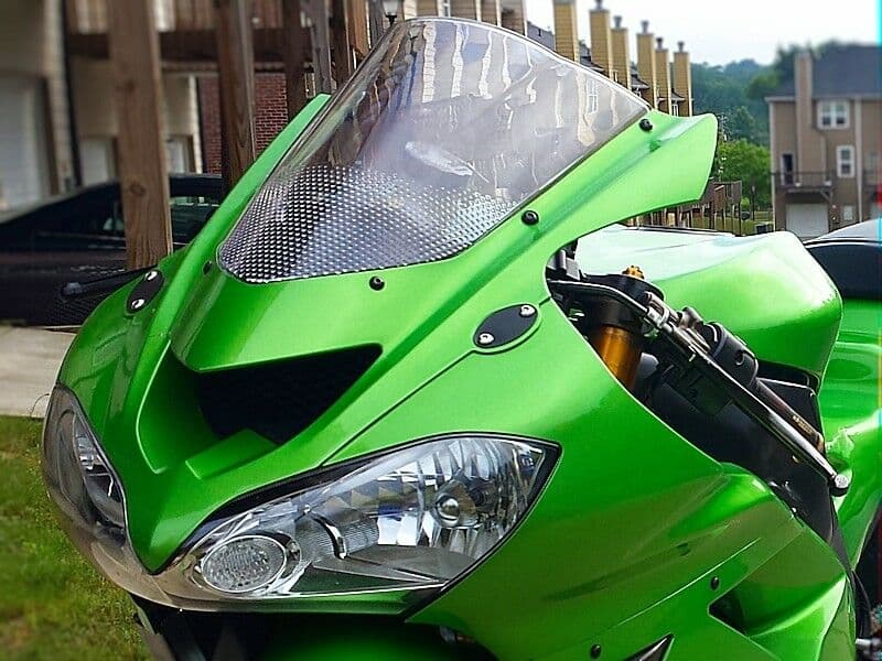 Zaślepki lusterek pasujące do Kawasaki Ninja ZX-6R 2005-2008