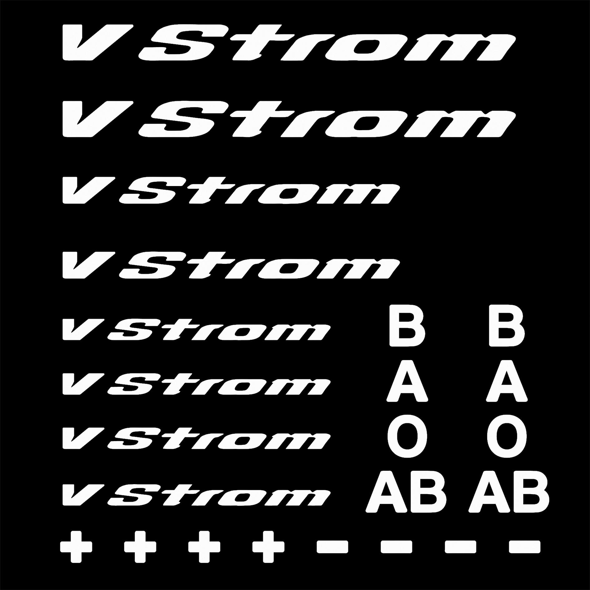 Schraubensatz Suzuki DL650 V-Strom 2017-2024 - Bunte Verkleidungsschrauben