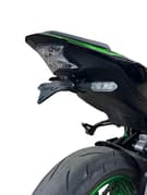 Support de plaque d'immatriculation GREF compatible avec Kawasaki Z900 2017-2024 (avec bouton relevable)