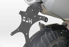 Uchwyt tablicy rejestracyjnej kompatybilny z Aprilia Shiver 750 2007-2012