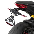 Ducati Monster 937 2021-2023 ile uyumlu Barracuda plaka tutucu