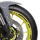 Velgstrepen met logo's compatibel met Yamaha FZ-09