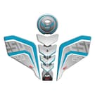 Kit de protection de réservoir GPK 3D pour compatible avec CF Moto 250NK '18-'22 bleu clair