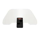 Déflecteur de pare-brise clipsable universel GPK 24 x 11 cm avec clip noir (transparent)