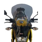 Parabrisas GPK compatible con Honda CB125F 2015-2020 48cm (gris ahumado)