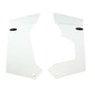 GPK πλαϊνά προστατευτικά (flaps) για Honda VFR1200X Crosstourer 2016-2018 διάφανα (ΜΟΝΟ για τη ρυθμιζόμενη ζελατίνα)