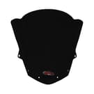 GPK windscreen compatible with Kawasaki ZX-6R 2009-2017 34cm (black)
