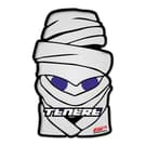 Tapis de sol GPK 3D compatible avec Yamaha Tenere 700 / Super Tenere 1200 15 x 10cm bleu / blanc