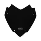 Parbriz GPK compatibil cu Yamaha X-Max 250 / 300 / 400 2018-2023 34cm (negru)