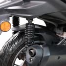 Garde-boue arrière GPK compatible avec Yamaha X-Max 125 / 250 / 300 2018-2022