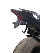 Support de plaque d'immatriculation GREF compatible avec Yamaha YZF-R1 2015-2024 (avec bouton relevable)