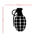 Αυτοκόλλητο Grenade