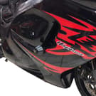 Protections de cadre compatibles avec Suzuki GSXR1300 Hayabusa 1999-2020 (aucun perçage requis)