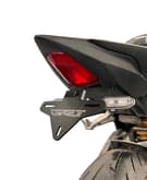 Support de plaque d'immatriculation GREF compatible avec Honda Hornet CB1000 / SP 2025-2026 (avec bouton rabattable)