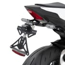 Αναδιπλούμενη βάση πινακίδας Barracuda για Honda Hornet CB1000 2025- με θέση για εργοστασιακά φλας