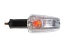 Pisca transparente WFO compatível com Honda XL1000V Varadero 1999-2006 / XLV650 Transalp 2000-2007 (traseiro direito)