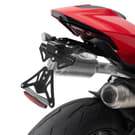 Αναδιπλούμενη βάση πινακίδας Barracuda για Ducati Panigale V2 2025- με θέση για εργοστασιακά φλας