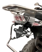 Suport pentru plăcuța de înmatriculare GREF compatibil cu BMW R1200GS LC / R1250GS / Adventure 2013-2024 (cu buton rabatabil)