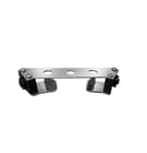 Protezione battuta sterzo compatibile con BMW R1200GS / Adventure 2004-2012 argento