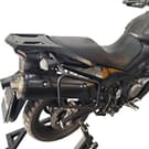 Miękkie torby boczne MOTORISE kompatybilne z Suzuki V-Strom DL650 2004-2011
