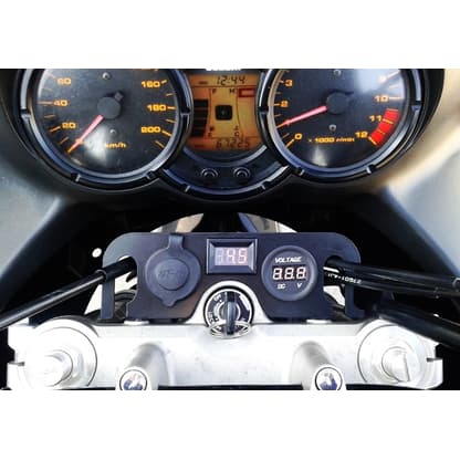 Termometro Digitale Tascabile Ad Alta Precisione - Con Nastro Adesivo Per Cruscotto Auto, Moto O Bagno | Impermeabile E Facile Da Installare - Foto 3