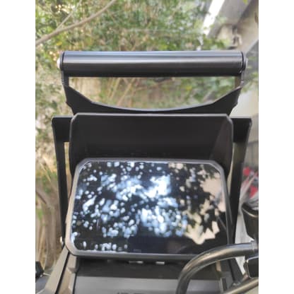 Piastra Supporto Cavalletto Laterale Wooga Per Honda X-ADV 750 2021-2024 - Alluminio CNC, Nero - Foto 2