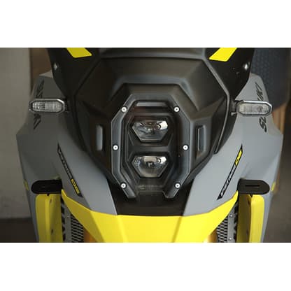 Vaorwne Motorrad Nebelscheinwerfer Halterung - Universal Halterung Für Zusatzlichter