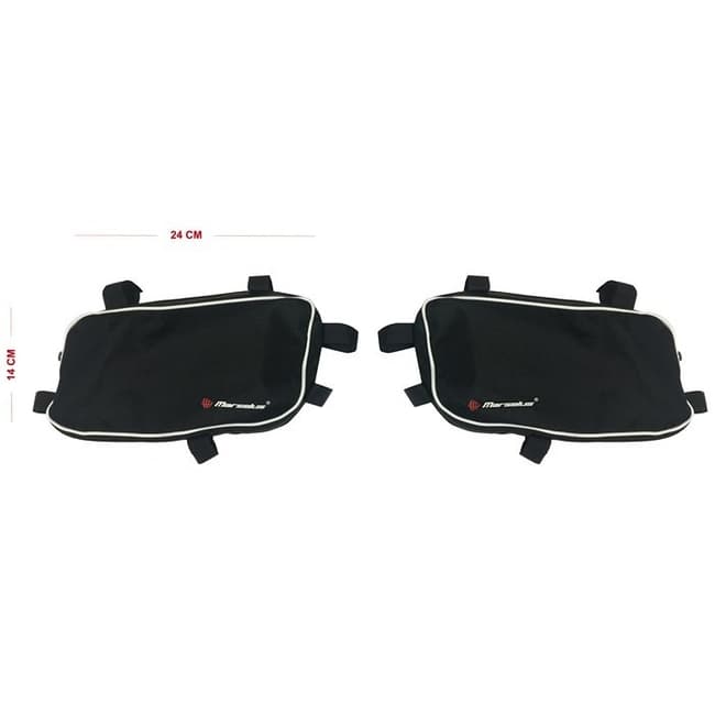 Universal crash bar bags 24 x 14 cm