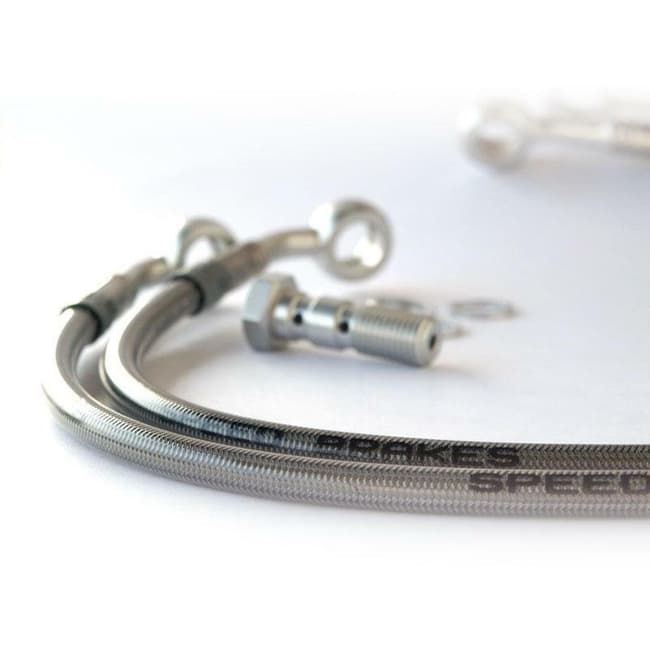 SPEEDBRAKES Aviation Clutch Hose Carbon/Titanium Banjo