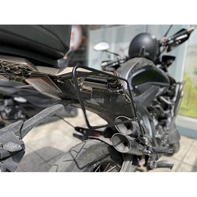 Moto Discovery soft bags side rack compatible with Daytona Zontes T350 ...