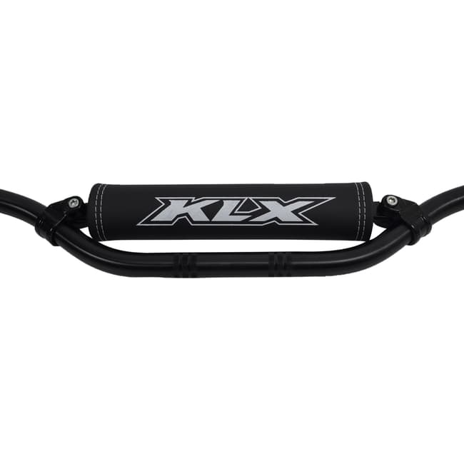 Crossbar pad compatible with Kawasaki KLX (white logo)