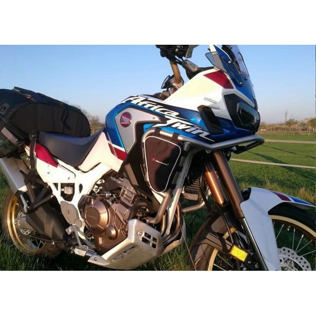 Bags for crash bars compatible with Honda CRF1000L Africa Twin 2015-2019