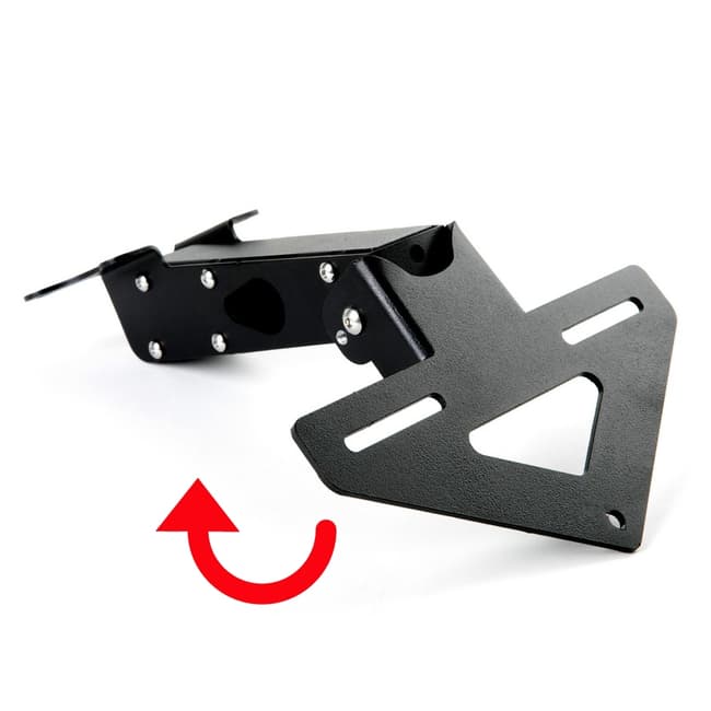 Cosmo License plate holder compatible with Yamaha Tracer 700 2016-2019 (with flip-up button)