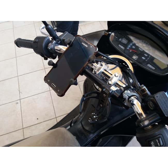 Smartphone / GPS mounting bracket compatible with Honda PCX 125 / 150 2009-2024