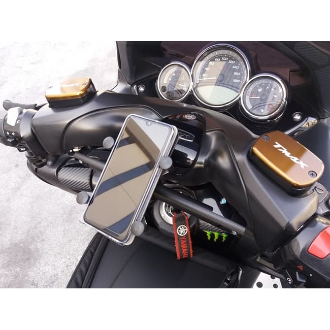 Suporte de montagem para smartphone/GPS compatível com Yamaha T-Max 500  2008-2011 Moto Discovery