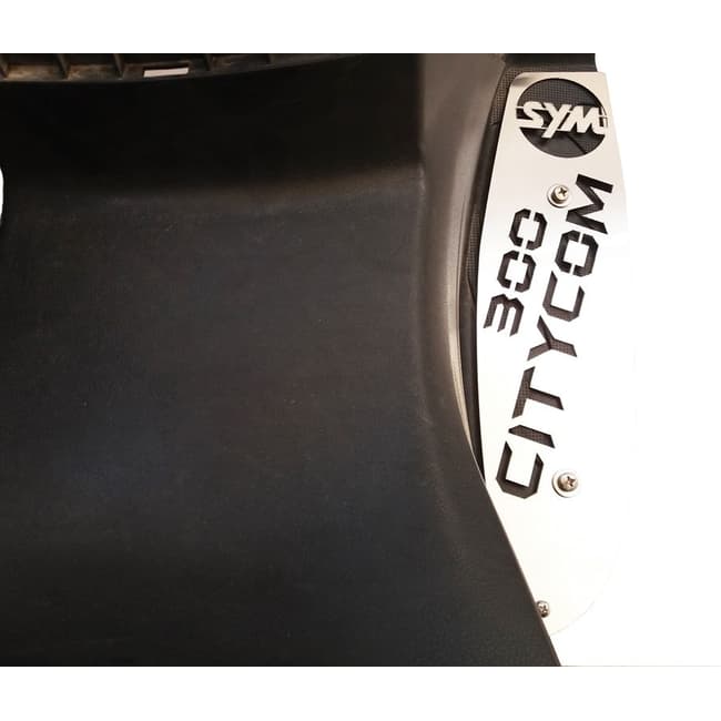 Footrest plates kit compatible with SYM Citycom 300i 2008-2020