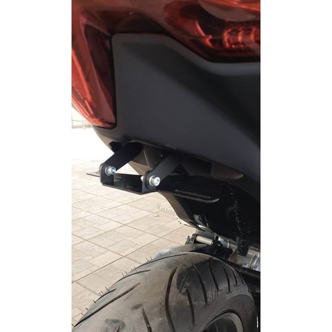 Kentekenplaathouder zwart Puig Yamaha T-Max 560/SX/DX
