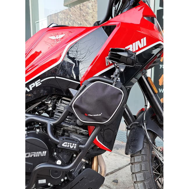 Moto Morini X-Cape 650 2021-2023 ile uyumlu Givi / Kappa koruma çubukları için çantalar