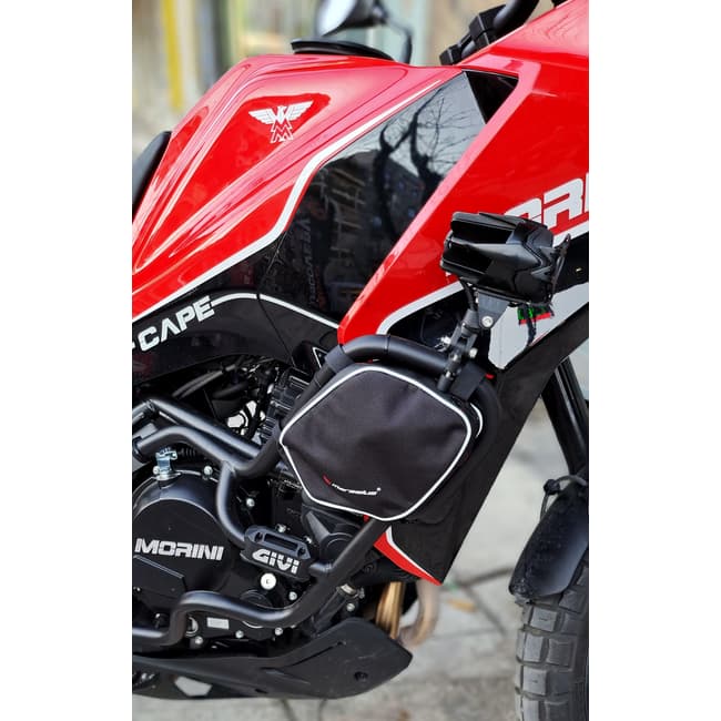 Moto Morini X-Cape 650 2021-2023 ile uyumlu Givi / Kappa koruma çubukları için çantalar
