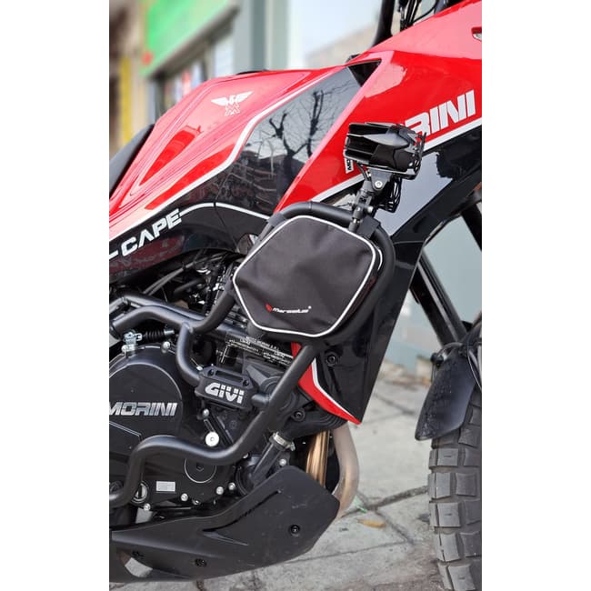 Moto Morini X-Cape 650 2021-2023 ile uyumlu Givi / Kappa koruma çubukları için çantalar