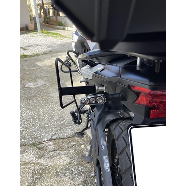 Moto Discovery soft bags side rack compatible with Benelli TRK 502X 2018-2023