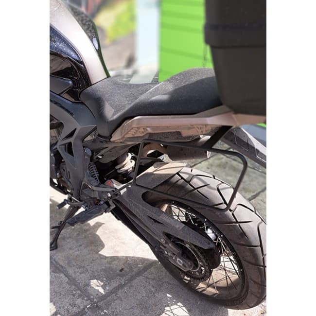 Moto Discovery soft bags side rack compatible with Daytona Zontes T350 ...