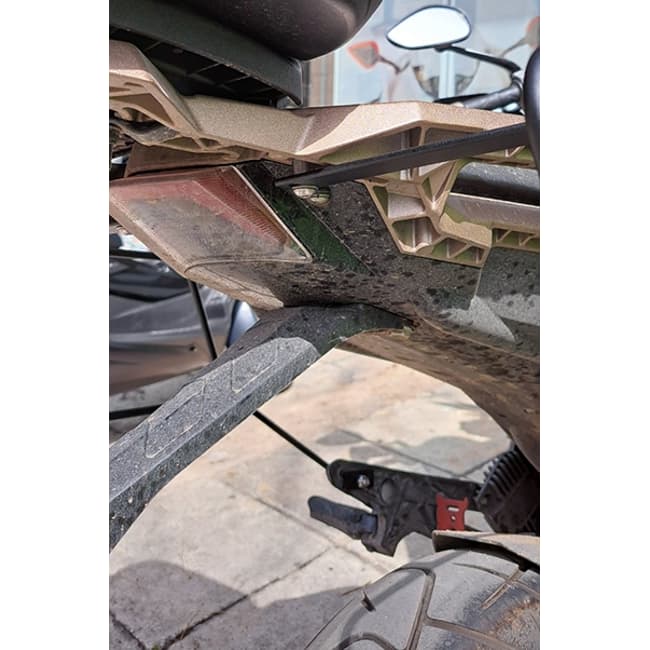 Moto Discovery soft bags side rack compatible with Daytona Zontes T350 ...