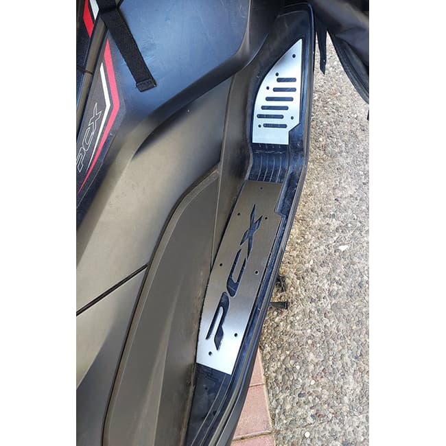 Footrest plates kit compatible with Honda PCX 125 / 155 2021-2024