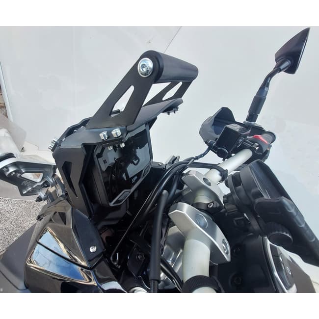 Support de montage pour smartphone/GPS compatible avec SYM ADX TG 400 2025-2026 (haut)