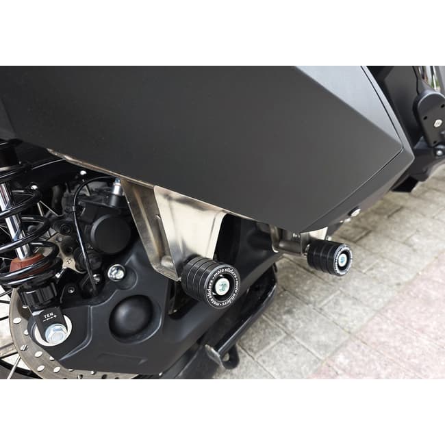 Exhaust crash protectors compatible with Zontes G368 2025 (NOT compatible with 2026 model)