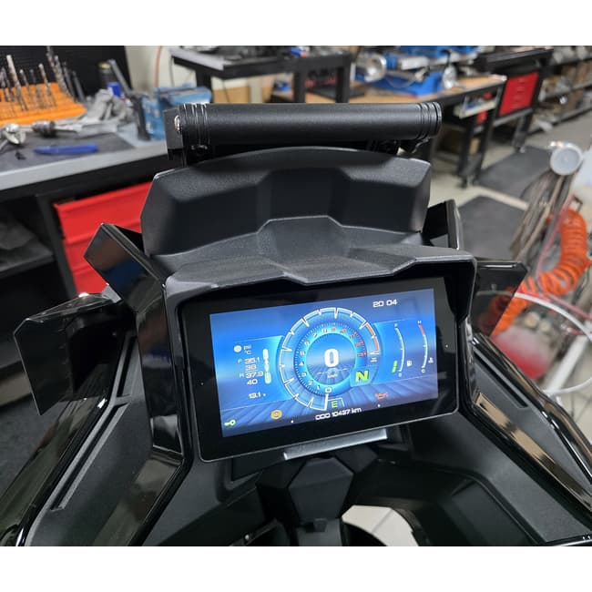 Smartphone / GPS mounting bracket compatible with Zontes ZT703-F 2024-2026