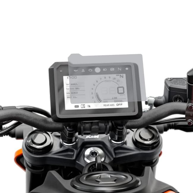 GPK Nanoglass 9H screen protector compatible with KTM Duke 250 2022-2023