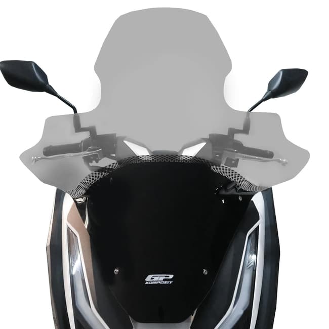 GPK windscreen compatible with Honda PCX 125 2025-2026 78cm (fume)